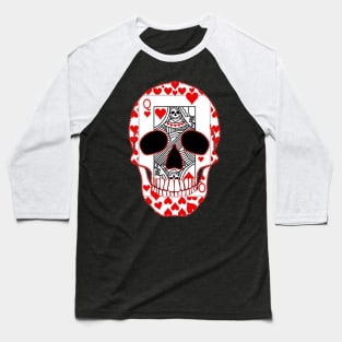 Queen Skull Baseball T-Shirt